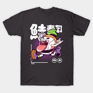 Jumping Salmon Sushi T-Shirt